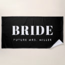 Search for bachelorette beach towels Bride to be