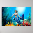 Search for mermaid underwater art Coral