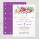 Search for purple housewarming invitations New home