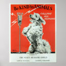 Search for be kind to animals posters Retro