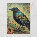 Search for colourful bird art postcards Yellow