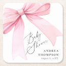 Search for baby shower coasters Coquette