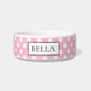 Search for polka dot dog bowls Cute