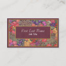 Search for quilts business cards Floral