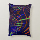 Search for lime green and orange cushions Blue