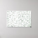 Search for autograph canvas prints Handwritten