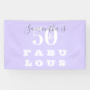 Search for fabulous 50 birthday party banners Fifty