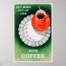 Search for coffee advertisement posters Retro