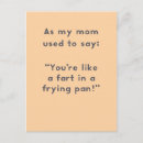Search for farting postcards Sarcastic