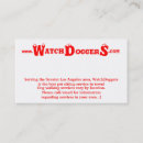 Search for watch business cards Service