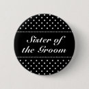 Search for polka dot wedding badges Party