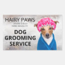 Search for dog groomer stickers Small business