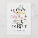 Search for unique floral postcards Flower