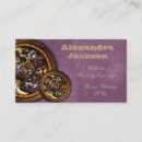 Search for clockwork business cards Mechanical