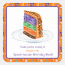 Search for halloween square stickers Birthday