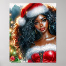 Search for black santa posters Xmas