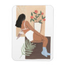 Search for lounging magnets Woman