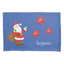 Search for santa claus pillowcases Blue
