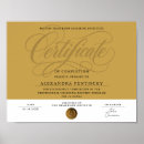 Search for graduation with photo signs Gold