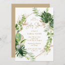 Search for gold geometric baby shower invitations Watercolor