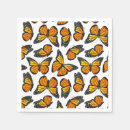 Search for monarch butterfly napkins Watercolor