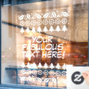 Search for christmas window decals White