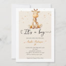 Search for giraffe baby shower invitations Vintage