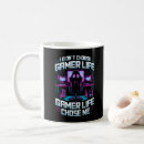 Search for gamer for life mugs Level unlocked