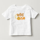 Search for wild one birthday tshirts Sun