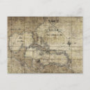 Search for old map postcards Florida