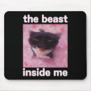 Search for inside mouse mats Black cat