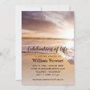 Search for celebration of life sunset invitations Remembrance