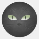 Search for spooky black cat stickers Creepy