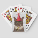 Search for cat playing cards Fabfunky