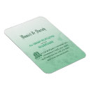 Search for irish names magnets Green