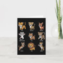 Search for big cat christmas cards Cartoon