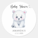Search for polar bears stickers Baby shower