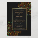 Search for peacock feather wedding invitations Modern
