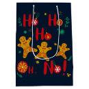 Search for gingerbread man gift bags Funny