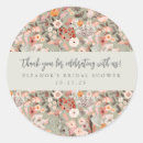 Search for rustic floral thank you stickers Boho chic