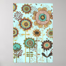 Search for retro floral posters Girly