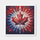 Search for canadian flag magnets Maple leaf