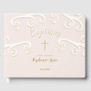 Search for baptism guest books Gold cross