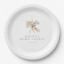 Search for boho bridal shower plates Simple