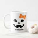 Search for jack o lantern mugs Girly