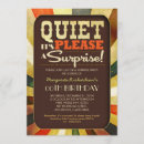 Search for funny surprise party invitations Typography