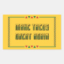Search for chickens rectangle stickers Taco