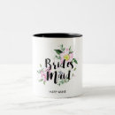 Search for watercolor wedding mugs Bridesmaid