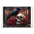Search for gothic crow posters Skull