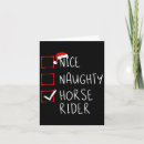 Search for funny horse christmas cards Winter